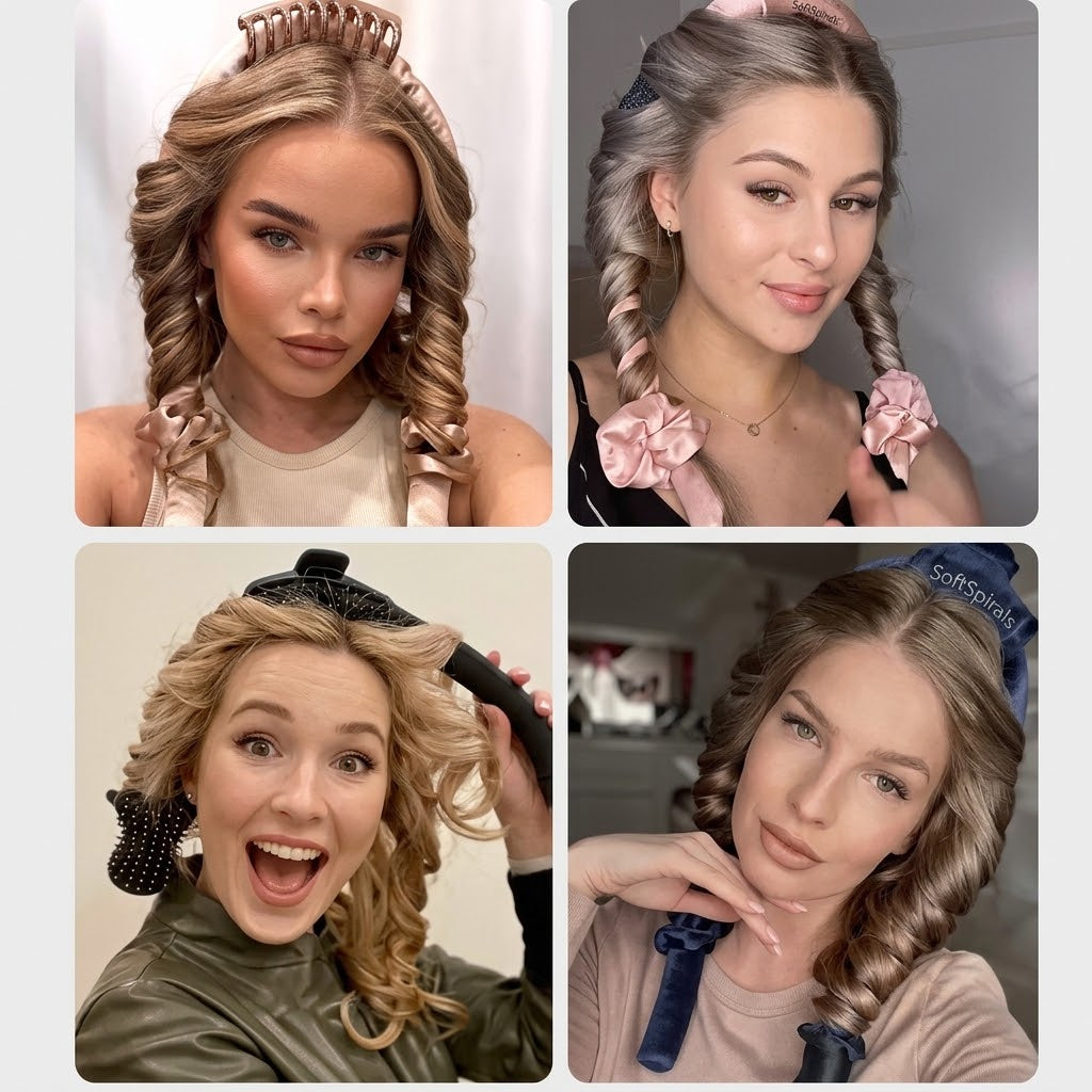 Heatless Hair Curling Set