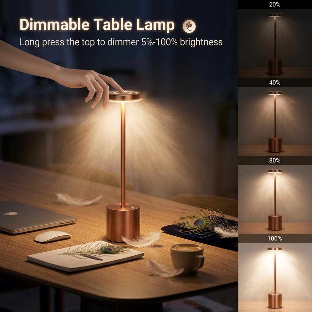 Rechargeable Table LED Lamp