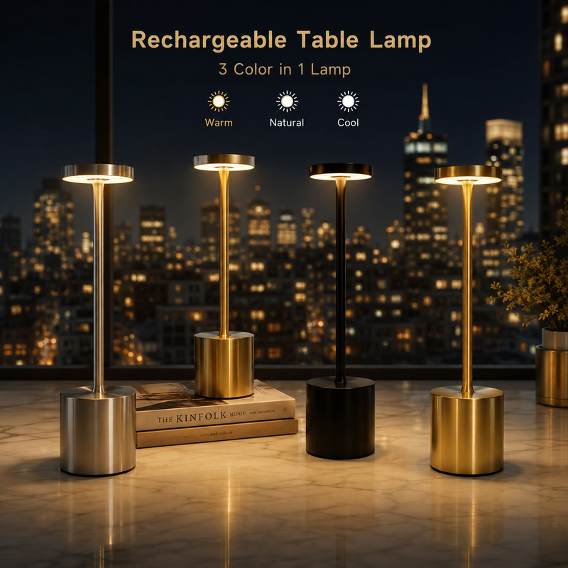 Rechargeable Table LED Lamp