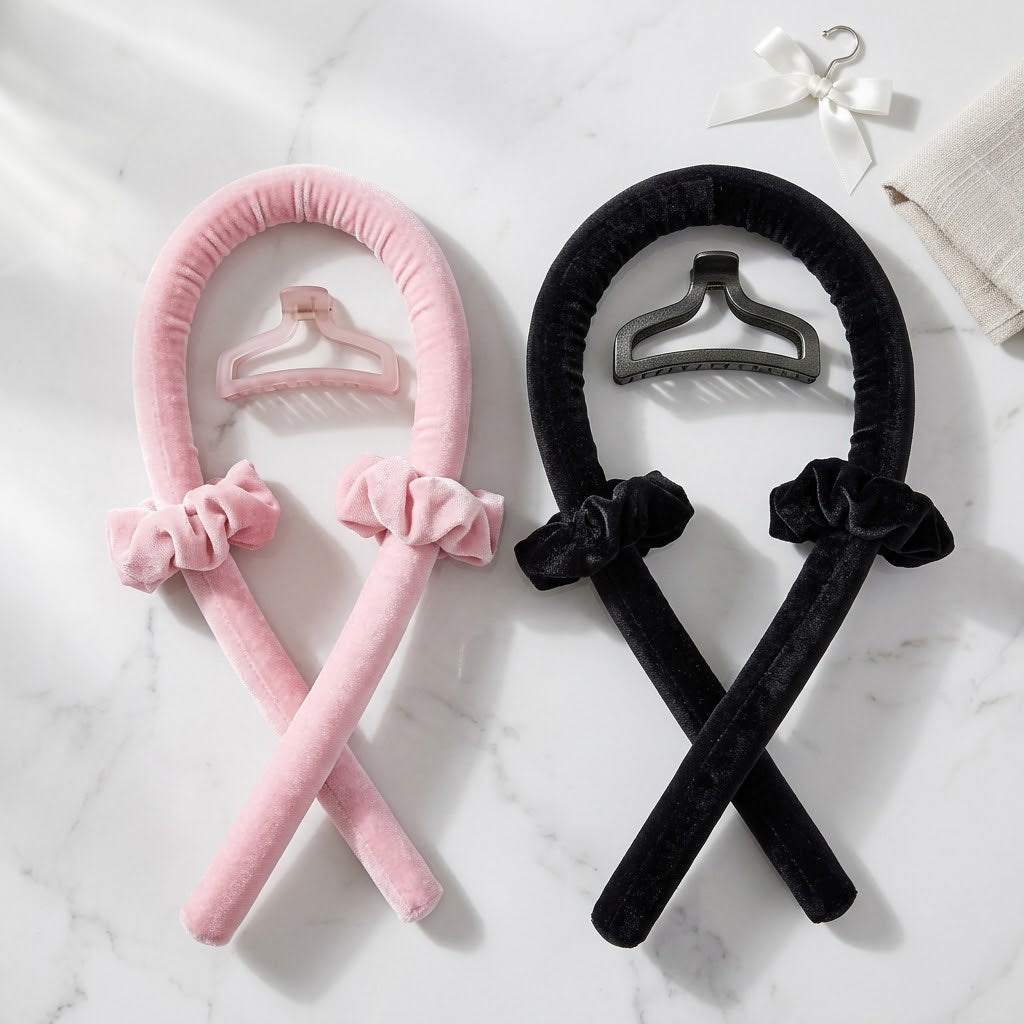 Heatless Hair Curling Set