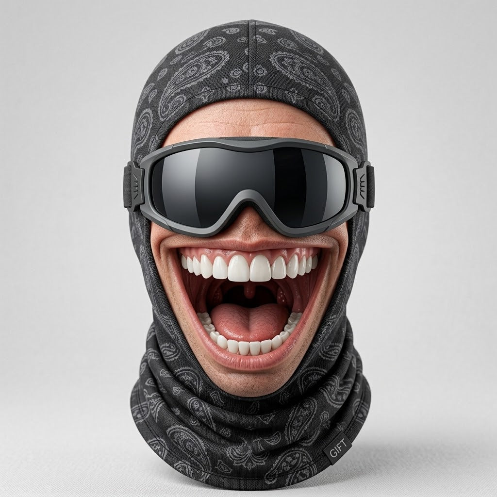 Funny Face Ski Mask – Hilarious Winter Balaclava