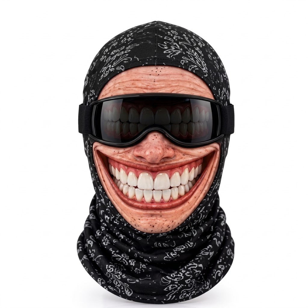 Funny Face Ski Mask – Hilarious Winter Balaclava
