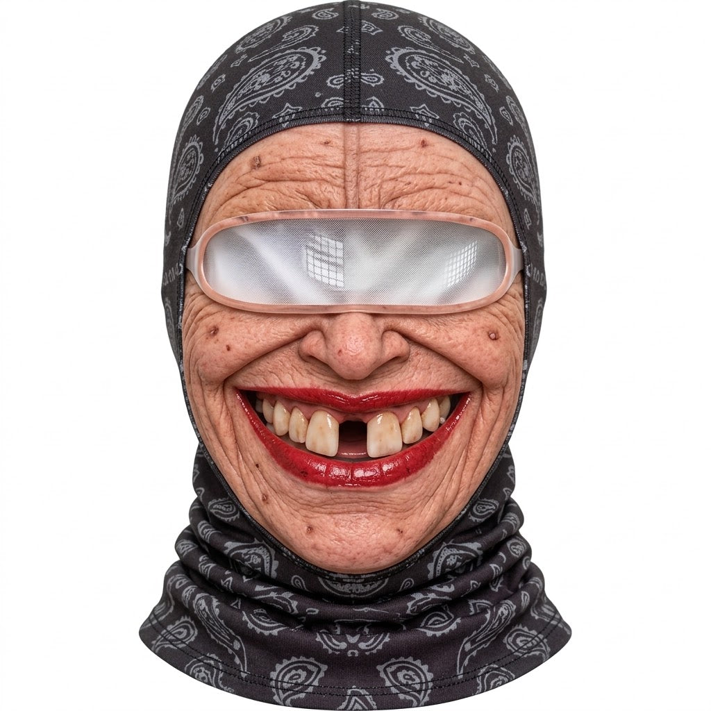 Funny Face Ski Mask – Hilarious Winter Balaclava