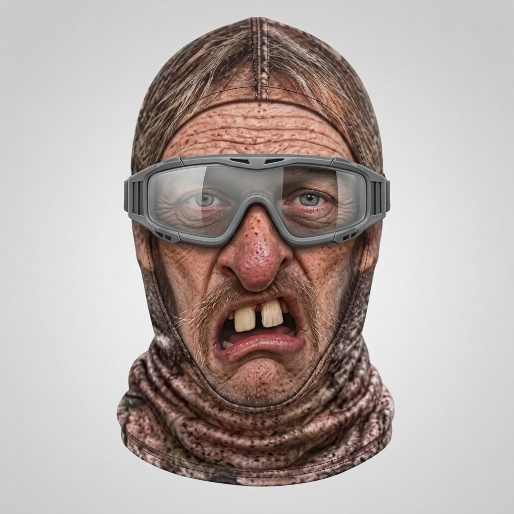 Funny Face Ski Mask – Hilarious Winter Balaclava